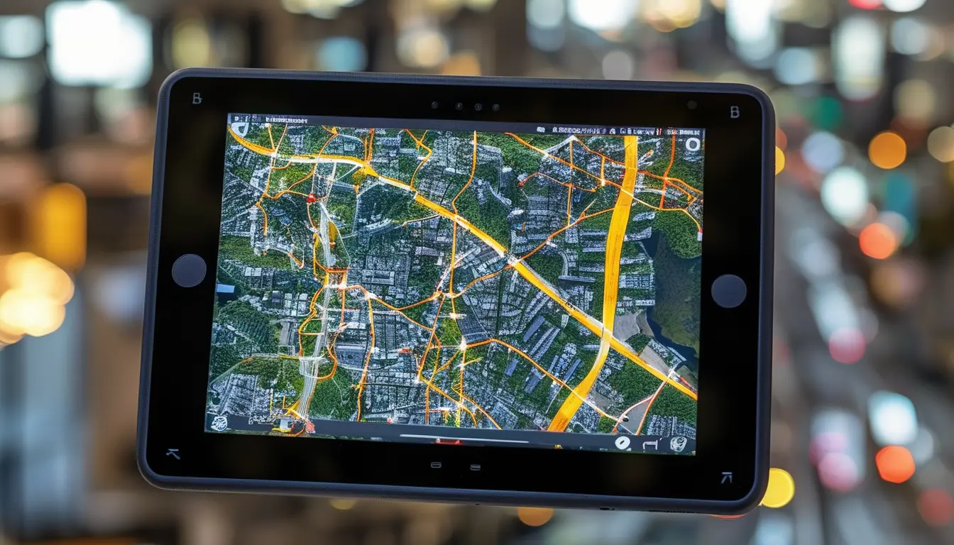 Rugged Tablet Android For Autonomous Driving Test