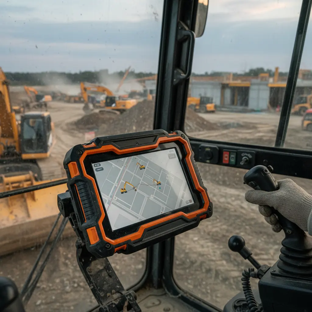 Android Rugged Tablet Pc For Construction Site Machinery
