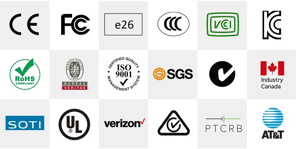 certifications