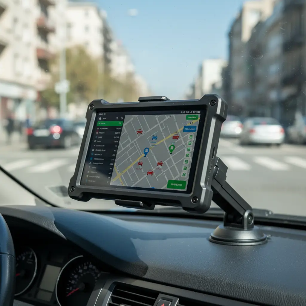 7 Inch Android 11.0 Rugged Tablet Gms For Taxi Dispatching