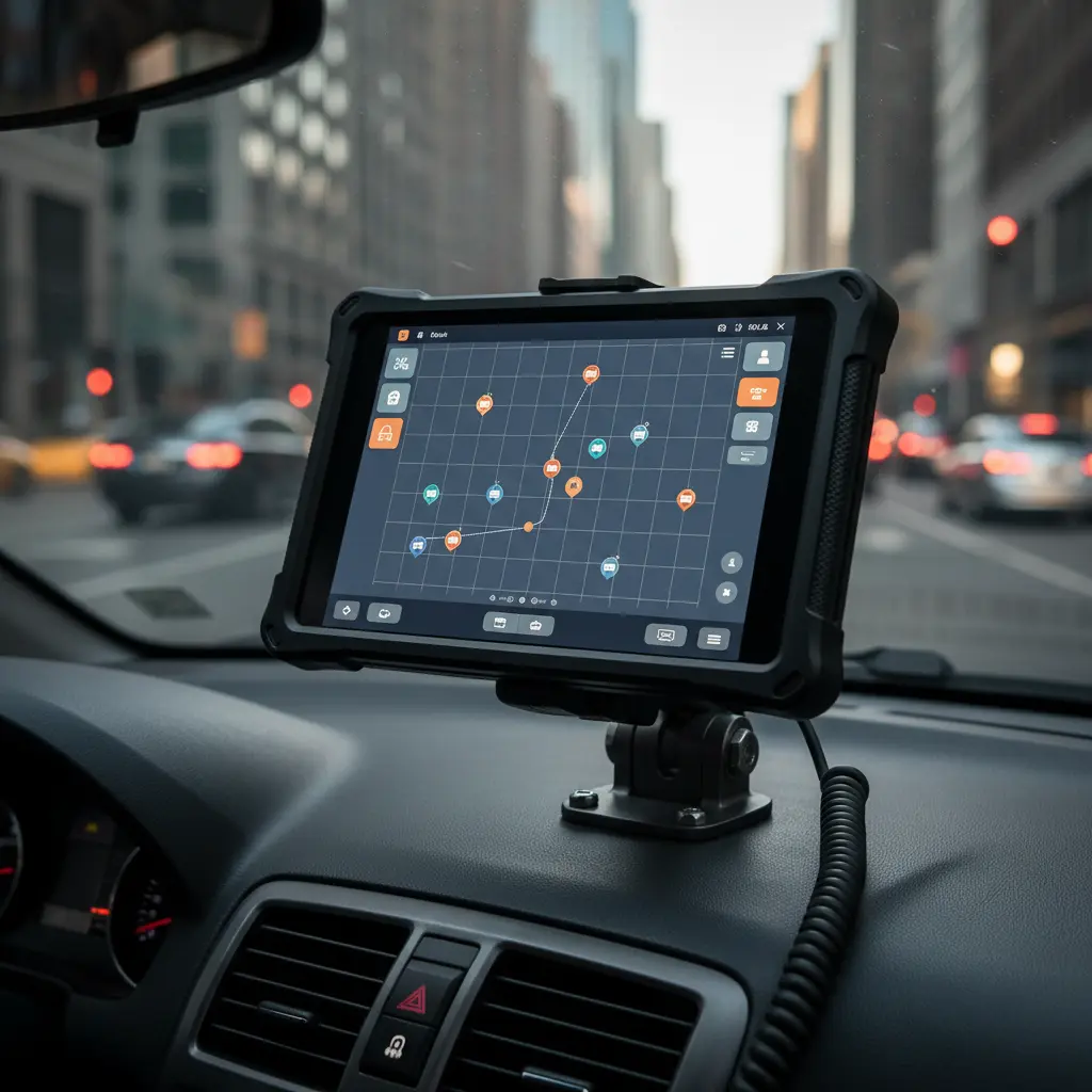 Industrial Tablet Android For Taxi Dispatching