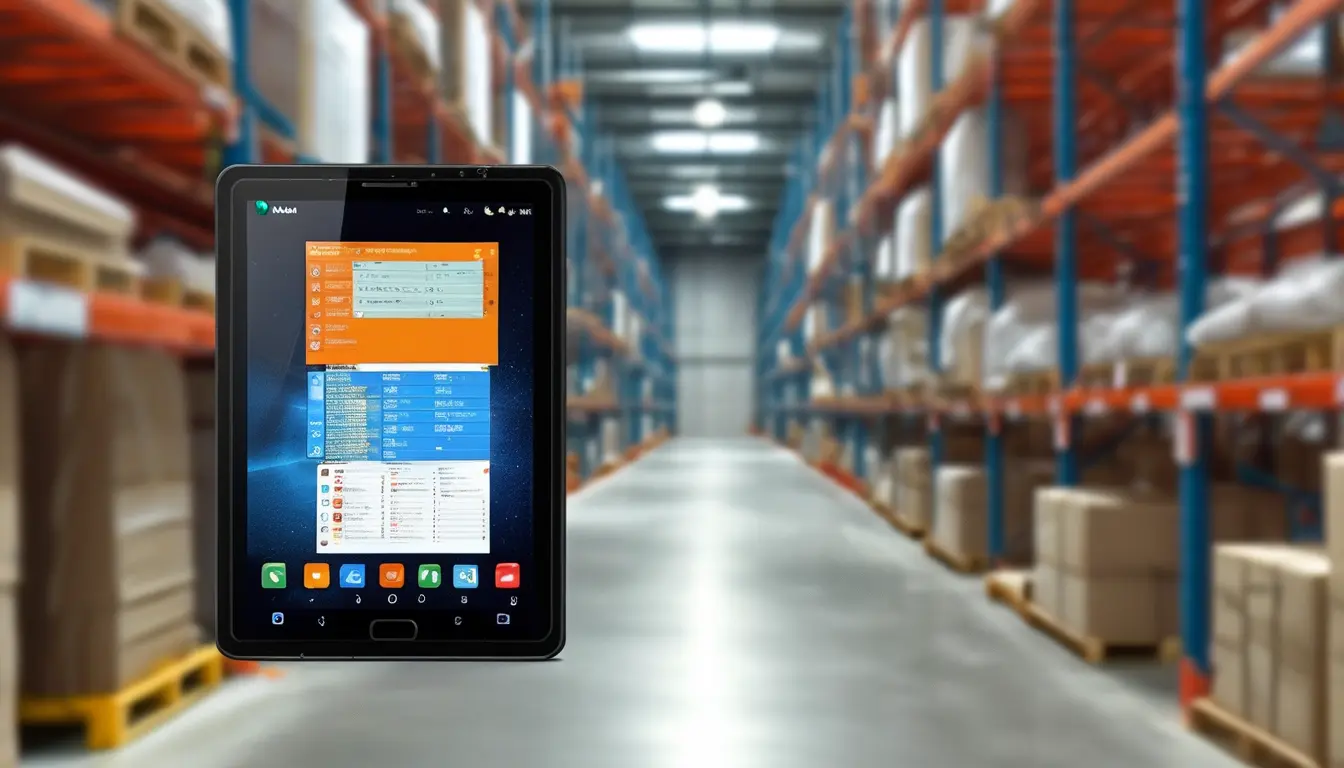 Rugged Android Tablet For Intelligent Warehousing