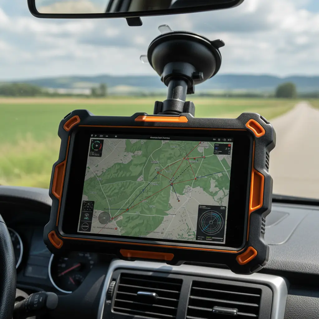 7 Inch Android 11.0 Rugged Tablet Gms For Autonomous Driving Test
