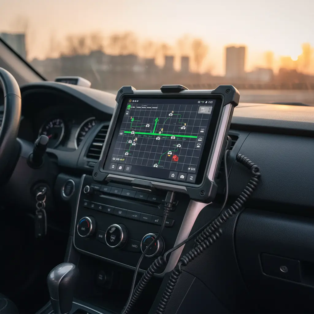 Android Industrial Tablet For Taxi Dispatching