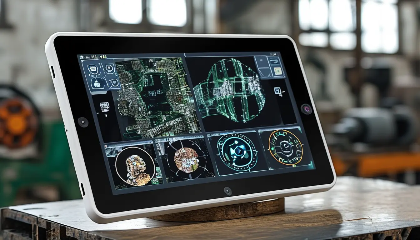 Industrial Android Rugged Tablet For Autonomous Driving Test