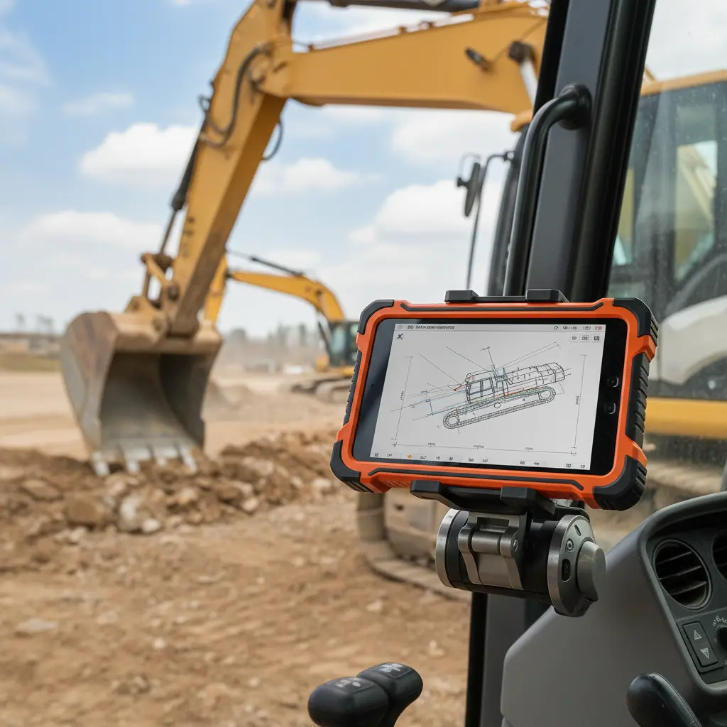Tablet Rugged Android For Construction Site Machinery