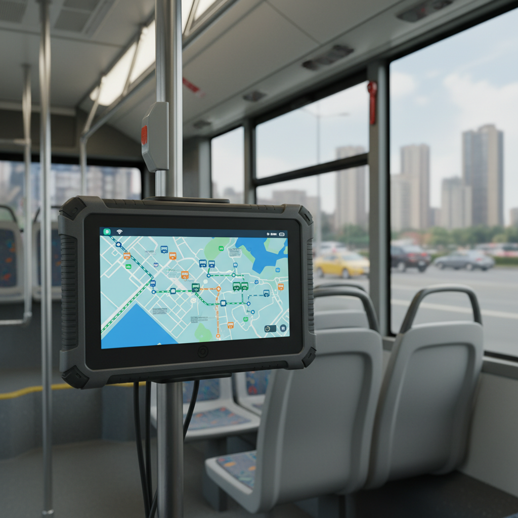 Industrial Android Tablet For Public Bus Transportation