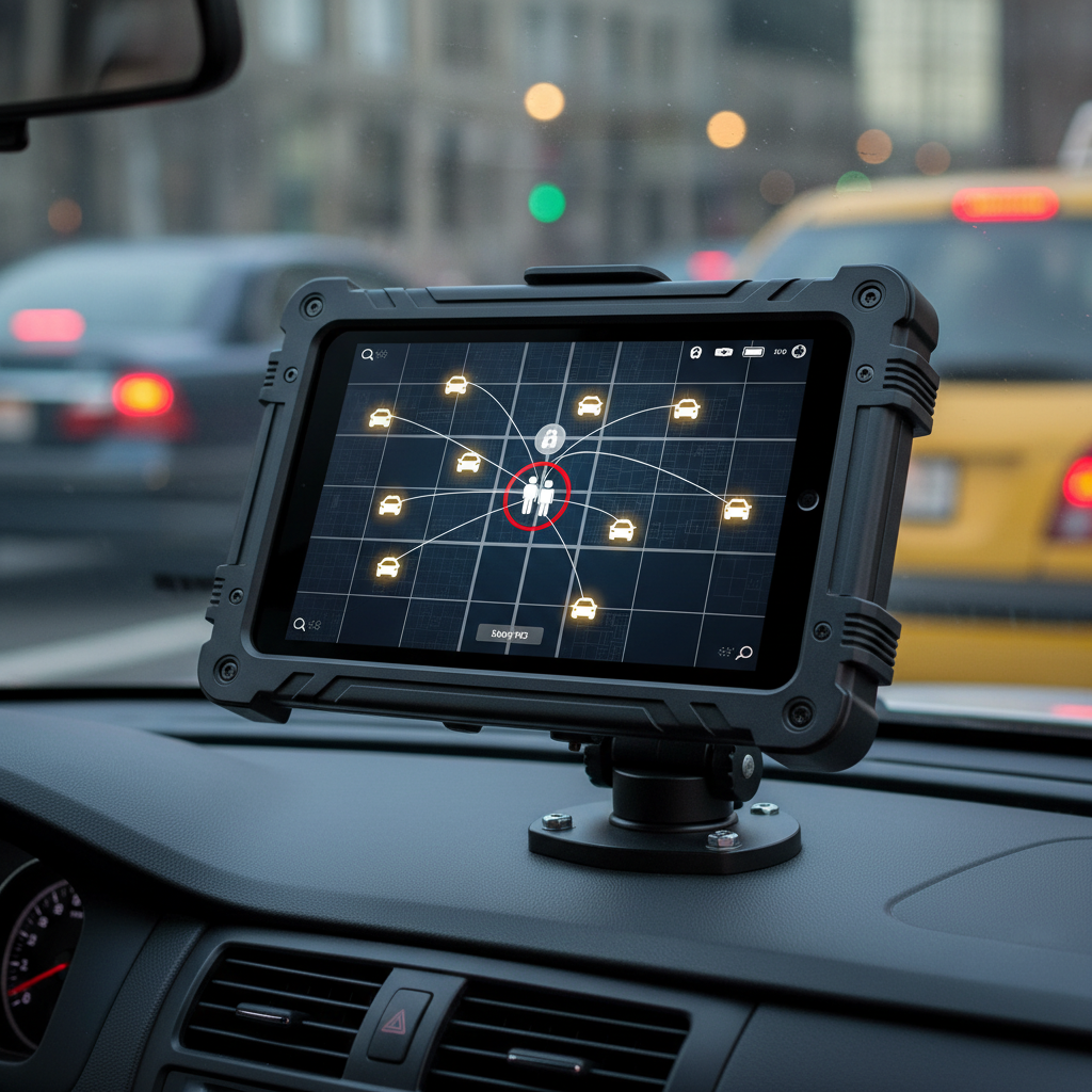 Android Rugged Tablet Pc For Taxi Dispatching