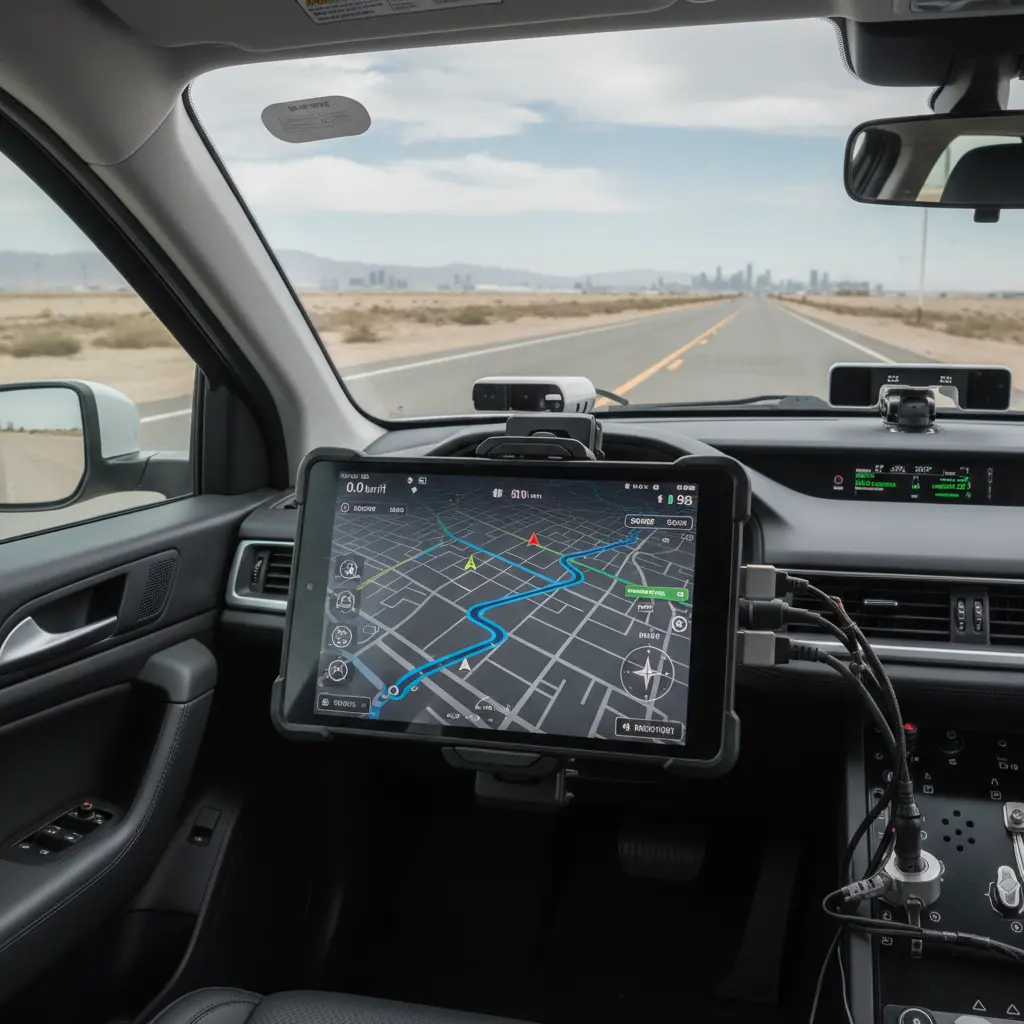 Android Tablet Ip67 Gps Navigator 4g For Autonomous Driving Test