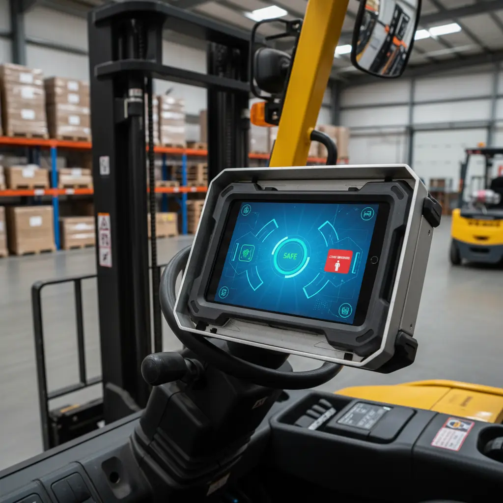 Tablet Industrial Android For Forklift Safety Systems