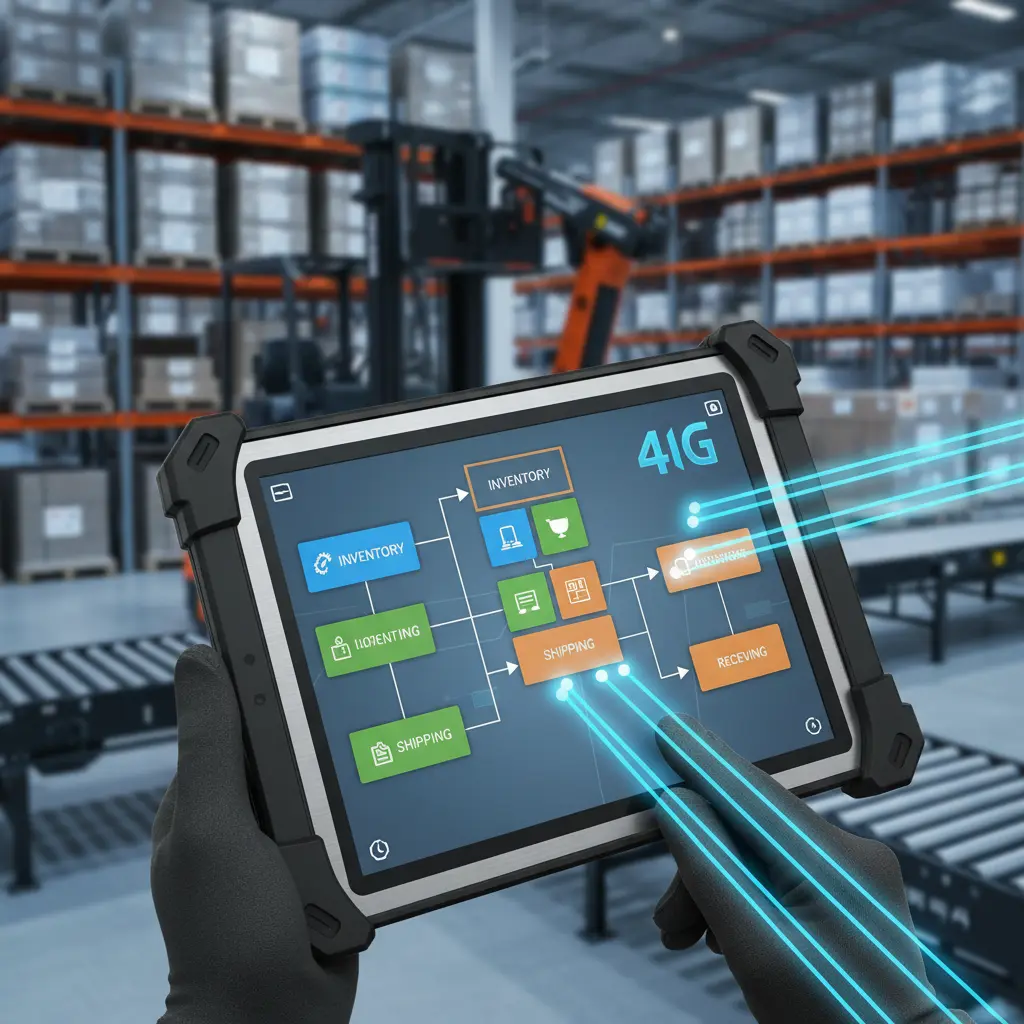 4g Rugged Android Tablet 4gb For Intelligent Warehousing