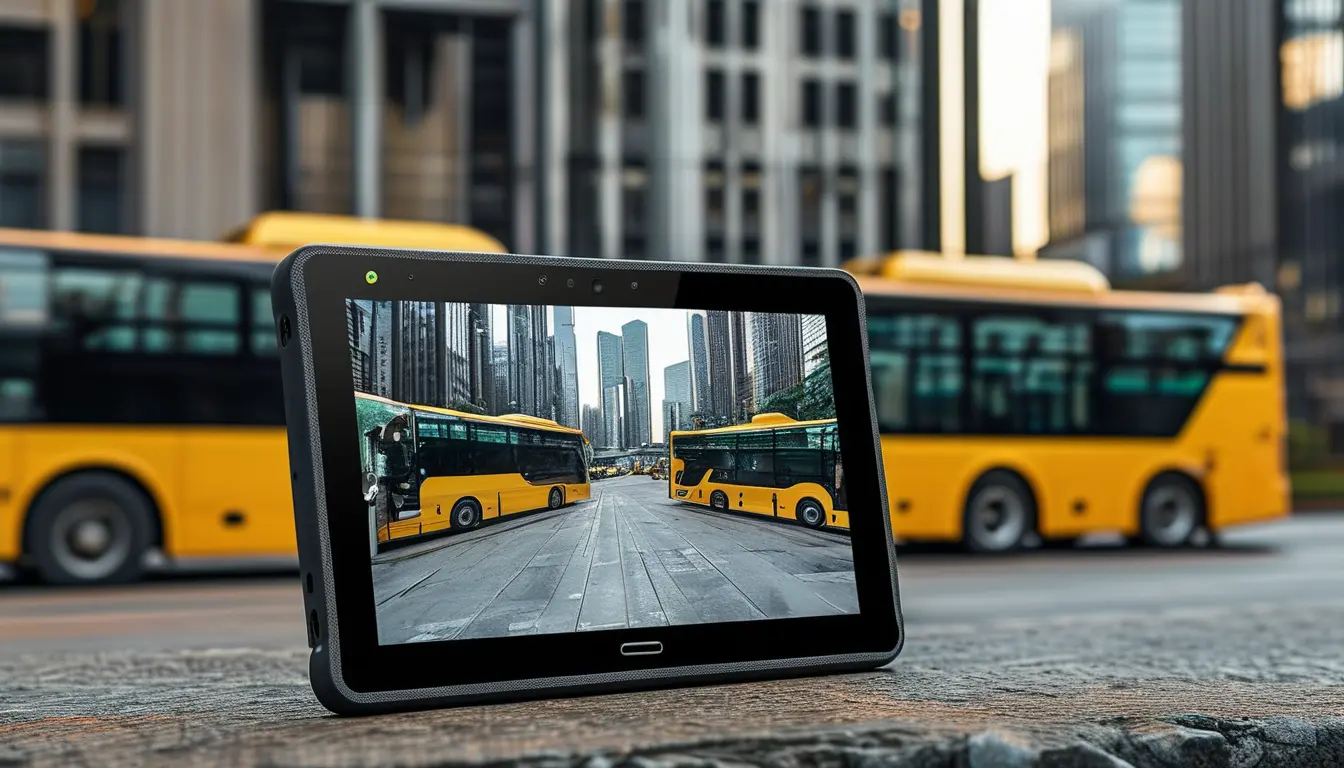 Android Industrial Grade Tablet Pc For Public Bus Transportation