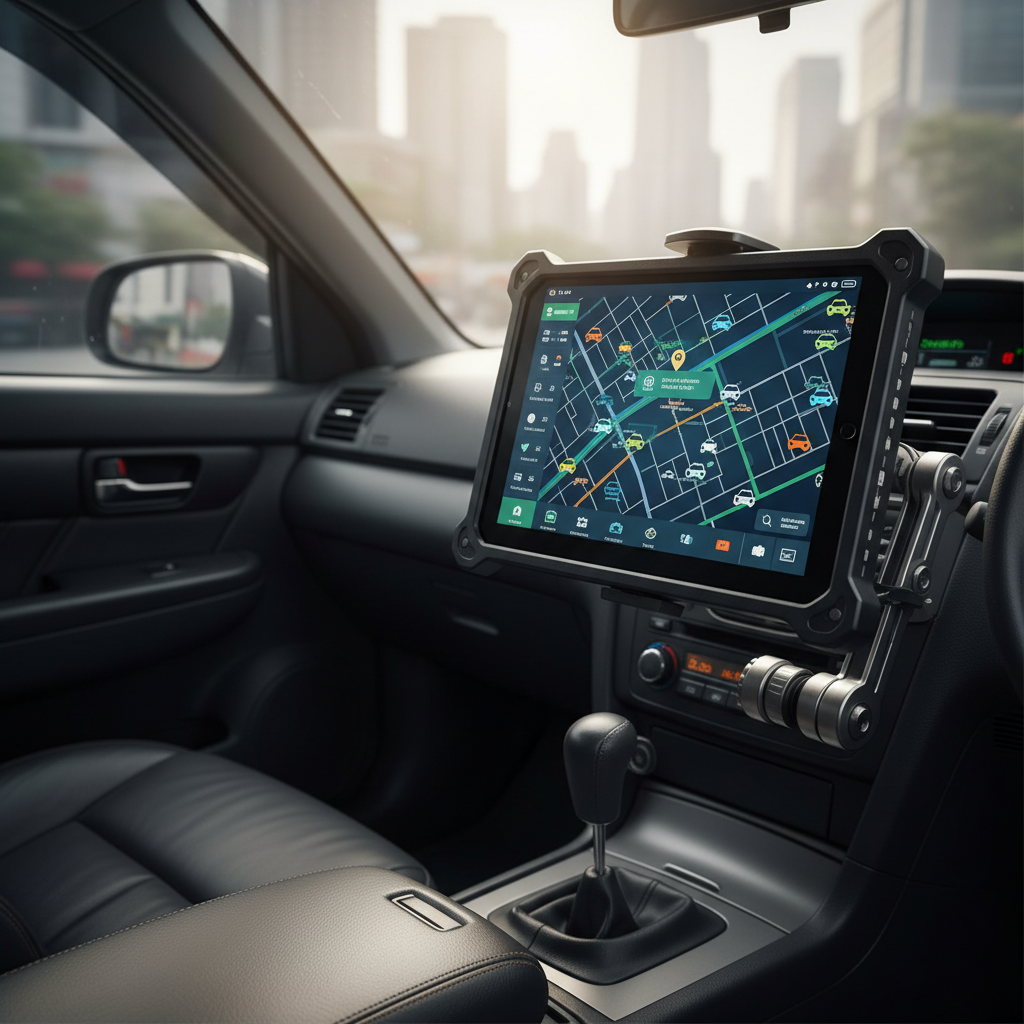 Android Industrial Grade Tablet Pc For Taxi Dispatching