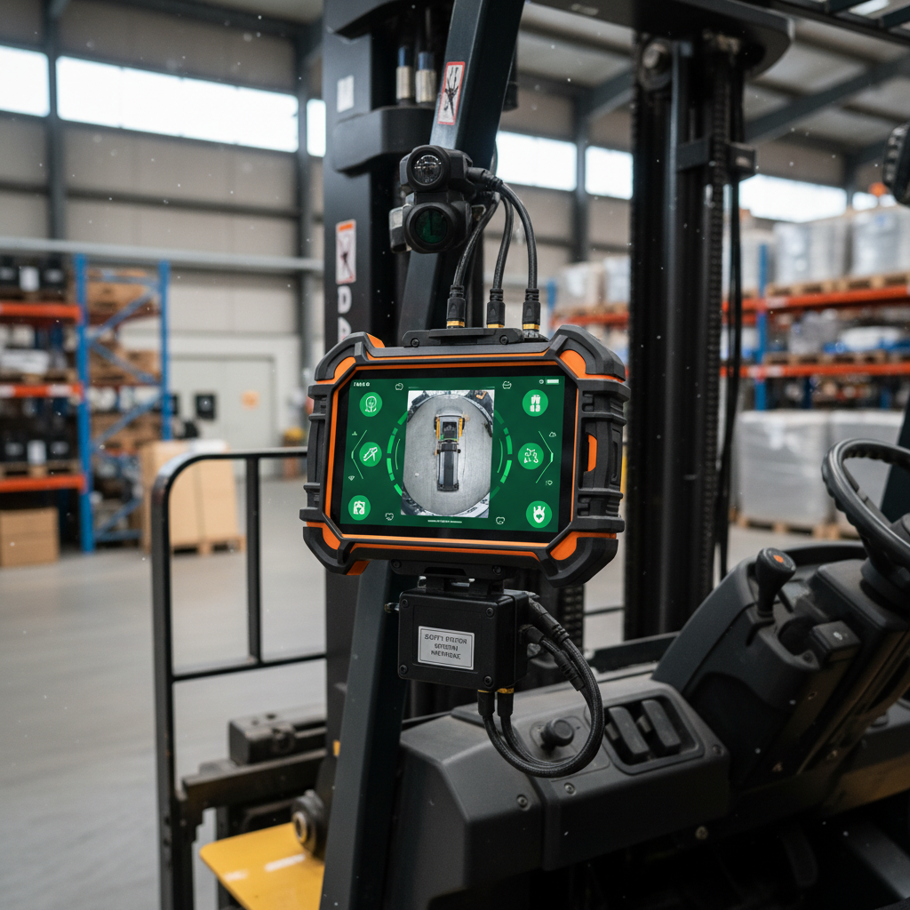 Rugged Android Tablet For Forklift Safety Systems