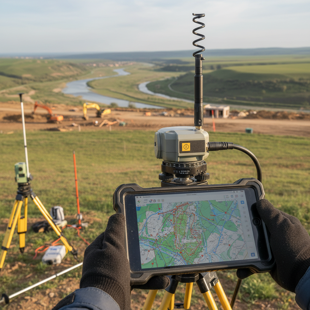 Mdt Terminal Android For High-Precision Gnss Surveying