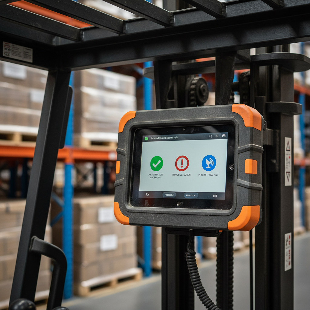 Android Rugged Tablet For Forklift Safety Systems