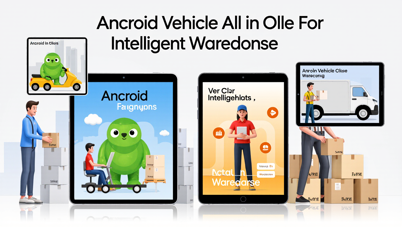 Android Tablet Vehicle All In One For Intelligent Warehousing