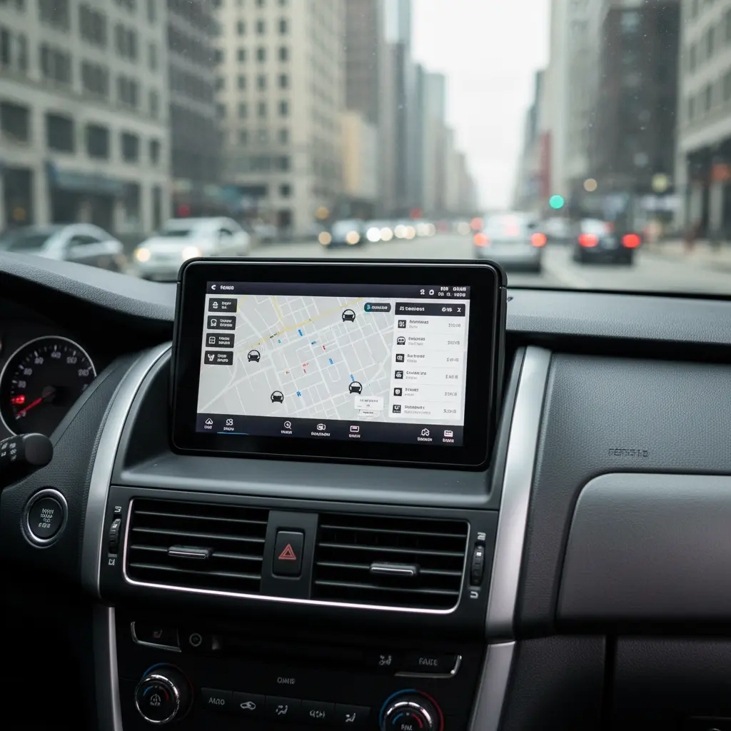 Android Tablet Vehicle All In One For Taxi Dispatching