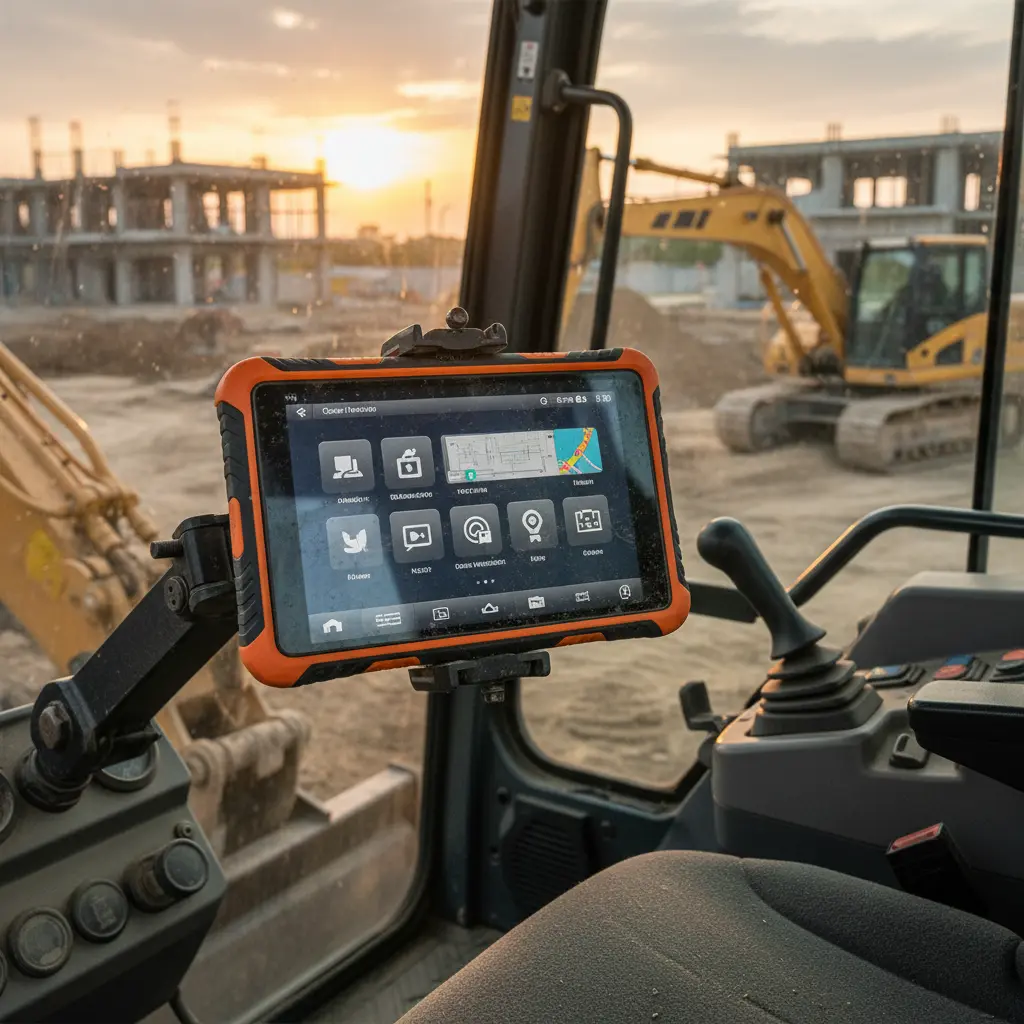 Android Industrial Grade Tablet Pc For Construction Site Machinery