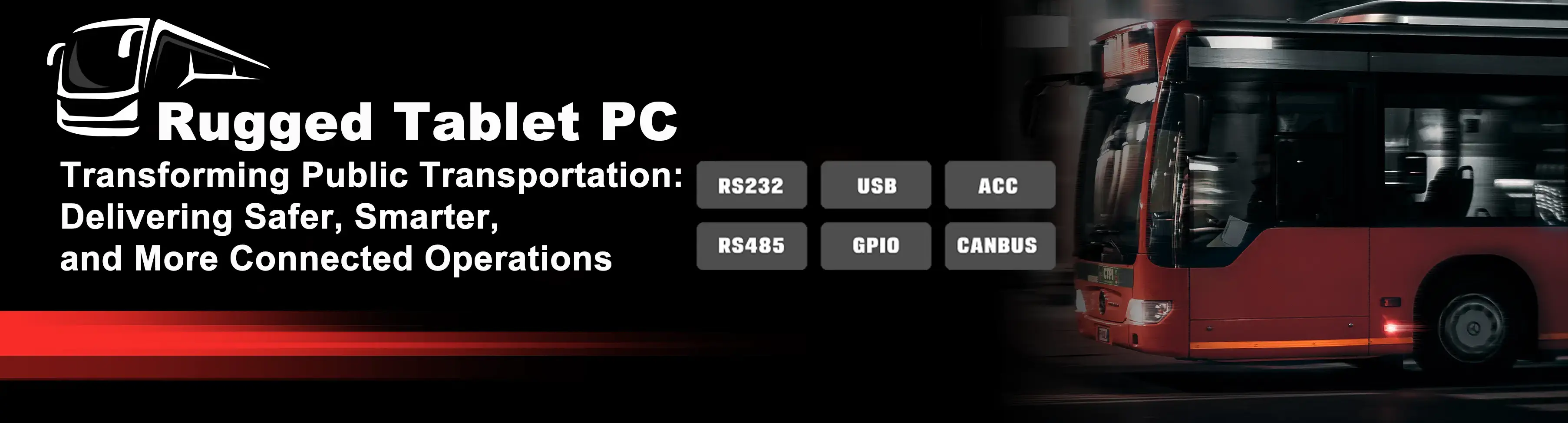 Public Transportation Transformation Accelerates: Rugged Tablets Become the Brain of the Smart Bus