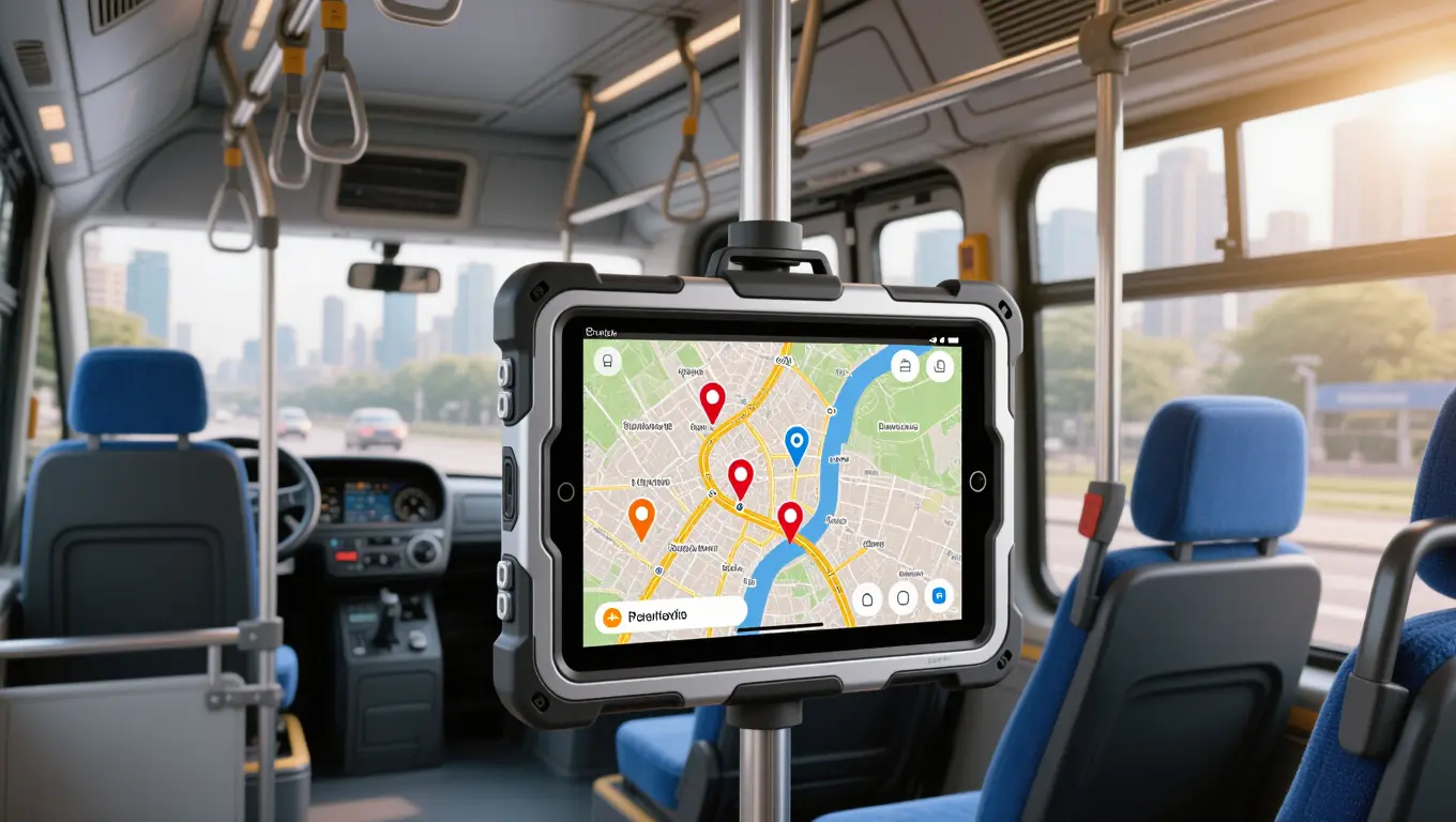 Tablet Industrial Android For Public Bus Transportation
