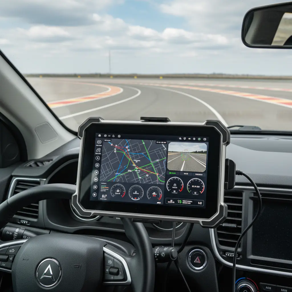 Industrial Tablet Android For Autonomous Driving Test