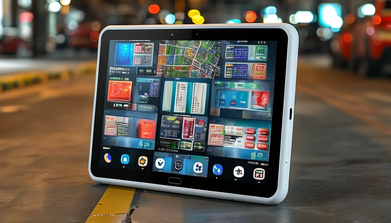 Industrial Android Tablet For Taxi Dispatching