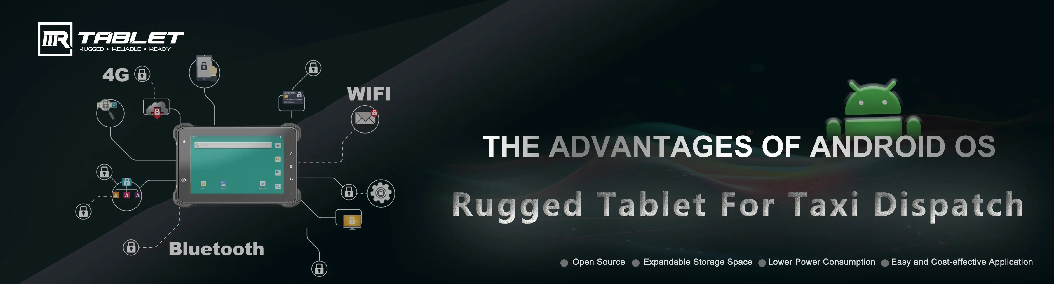Rugged Tablet For Taxi Dispatch