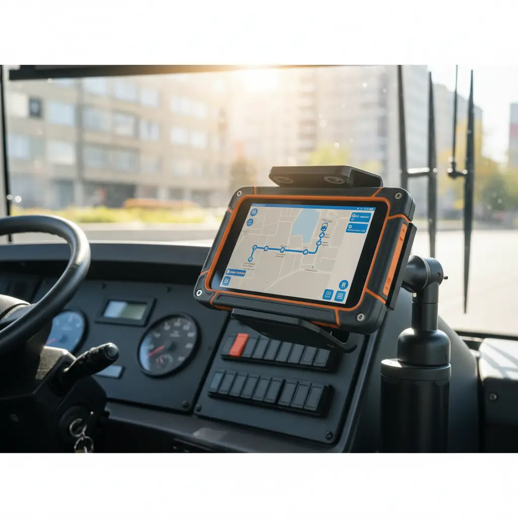 Android Rugged Tablet Pc For Public Bus Transportation