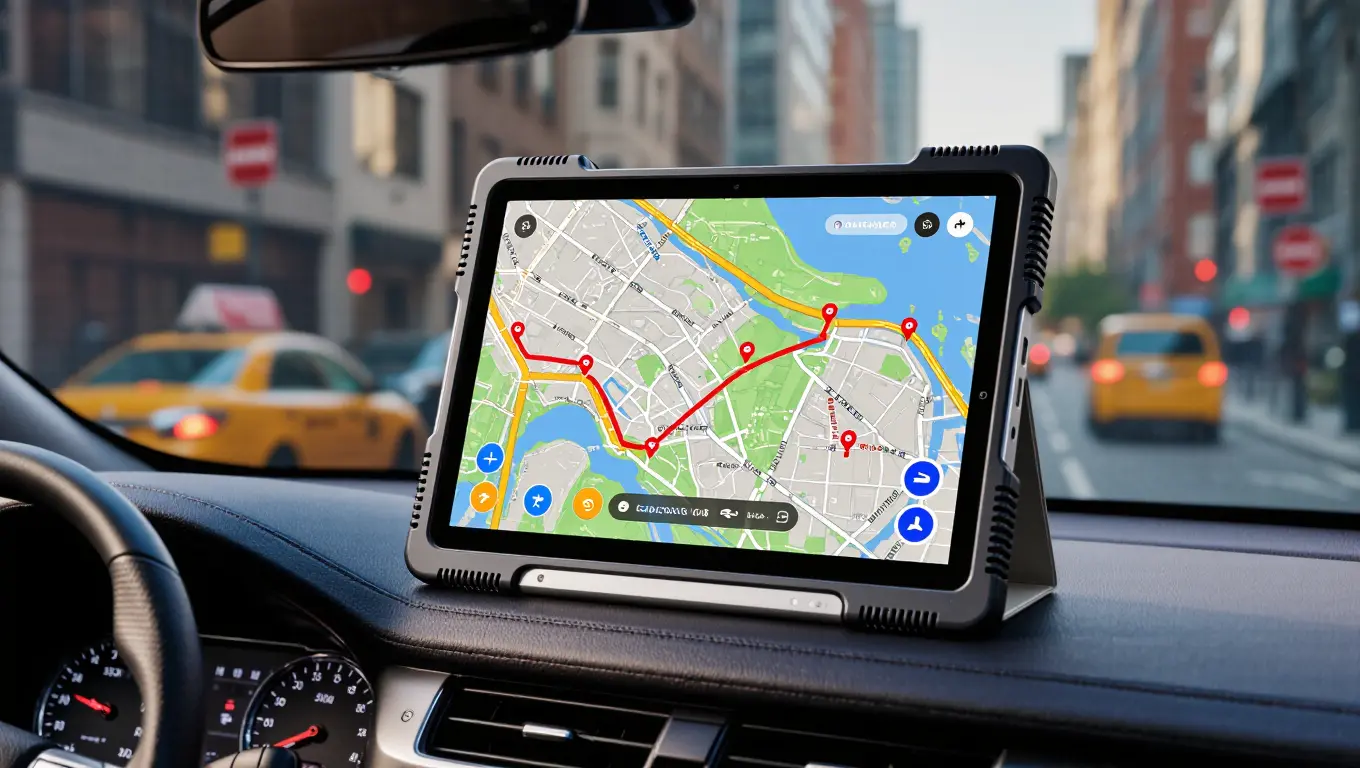 Tablet Industrial Android For Taxi Dispatching