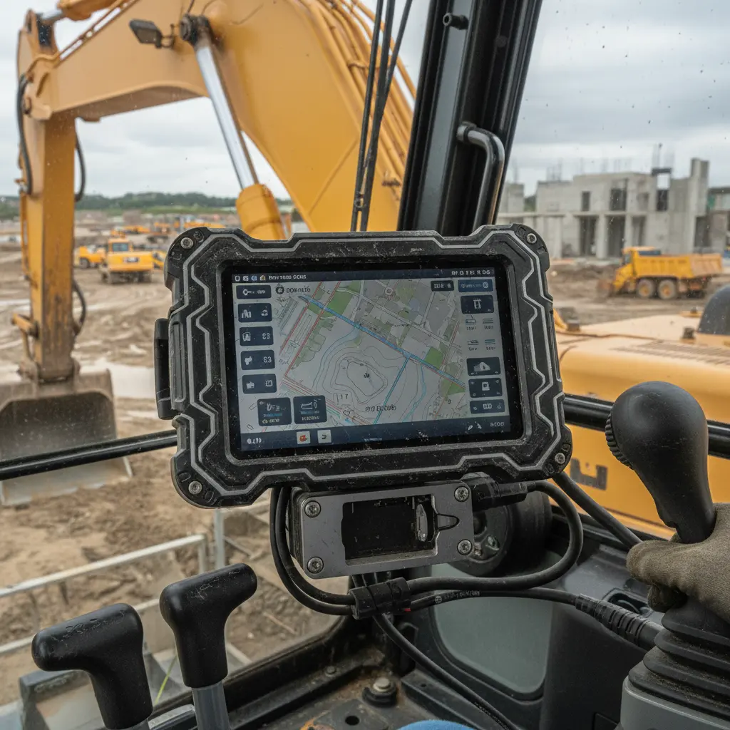 Rugged Android Tablet For Construction Site Machinery