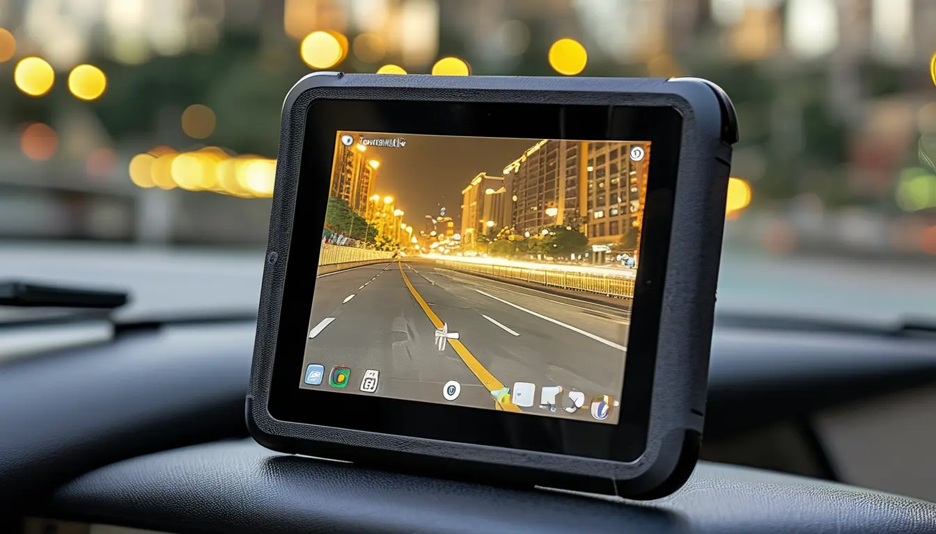 4g Rugged Android Tablet For Autonomous Driving Test