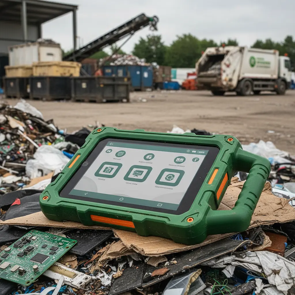 Tablet Rugged Android For Waste Management