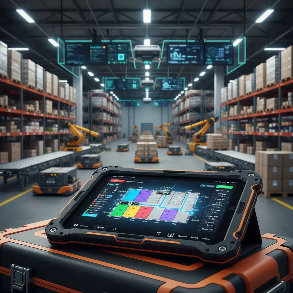 Android Rugged Tablet For Intelligent Warehousing