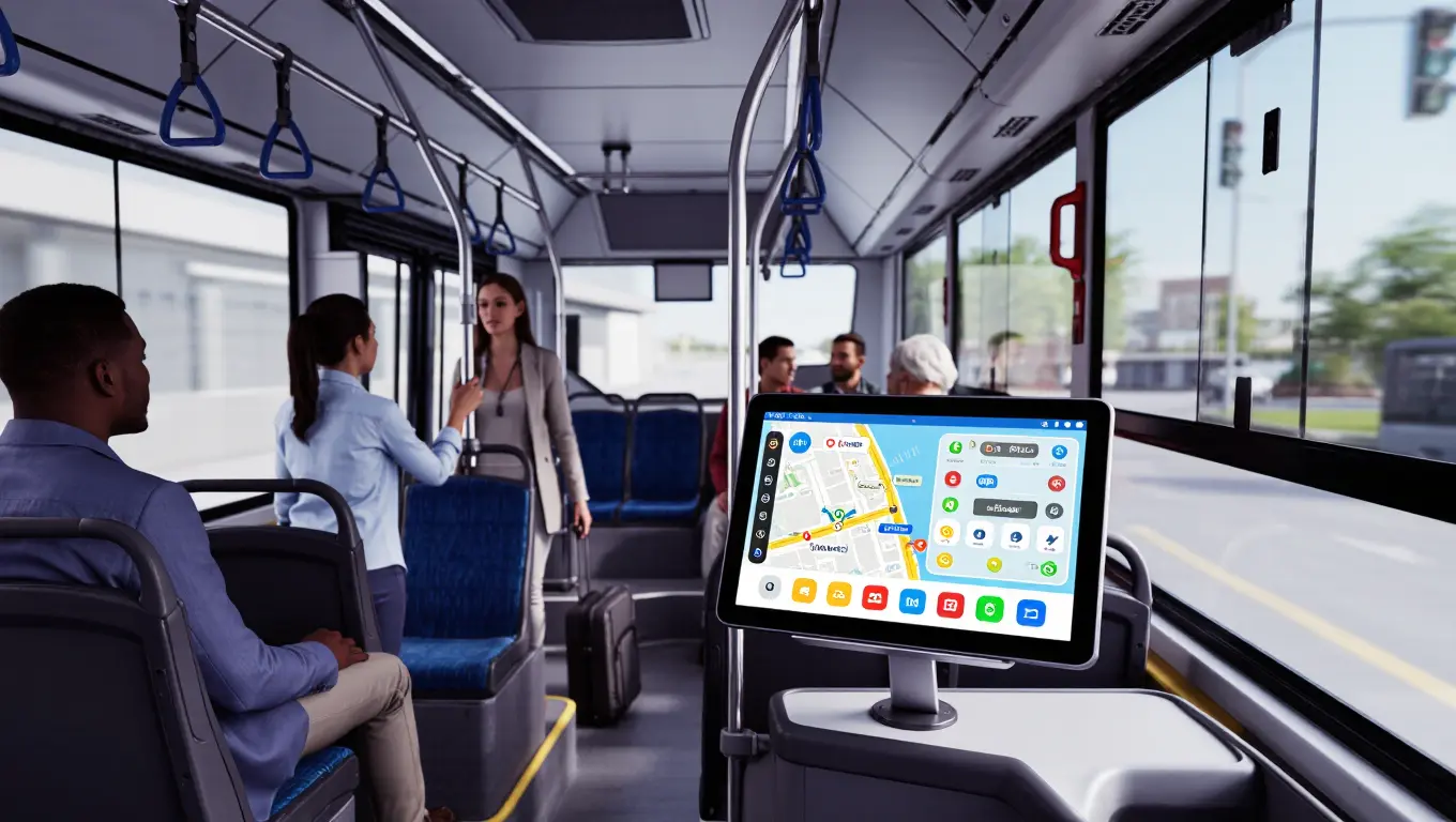 Oem Tablet Android For Public Bus Transportation