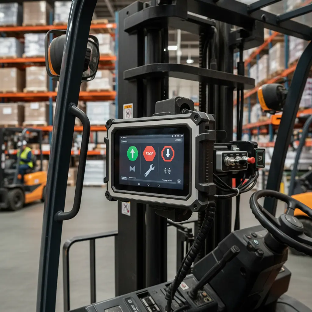 Rugged Tablet Android For Forklift Safety Systems
