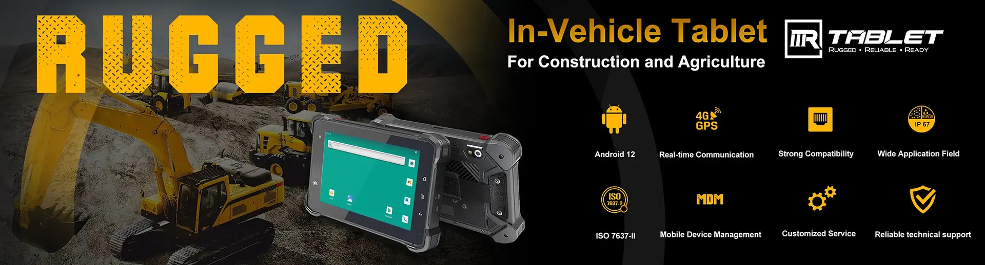 3Rtablet: Powering Productivity in Construction and Agriculture