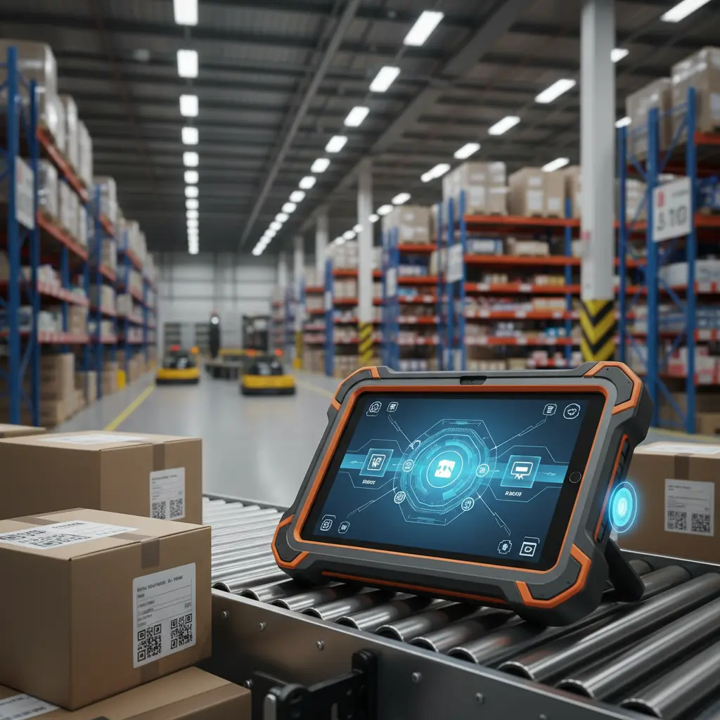 7 Inch Rugged Tablet Android Nfc For Intelligent Warehousing