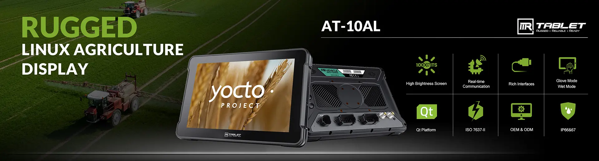 New Product Launch: 3R Rugged Tablet PC: AT-10AL—Powerful Customiza...