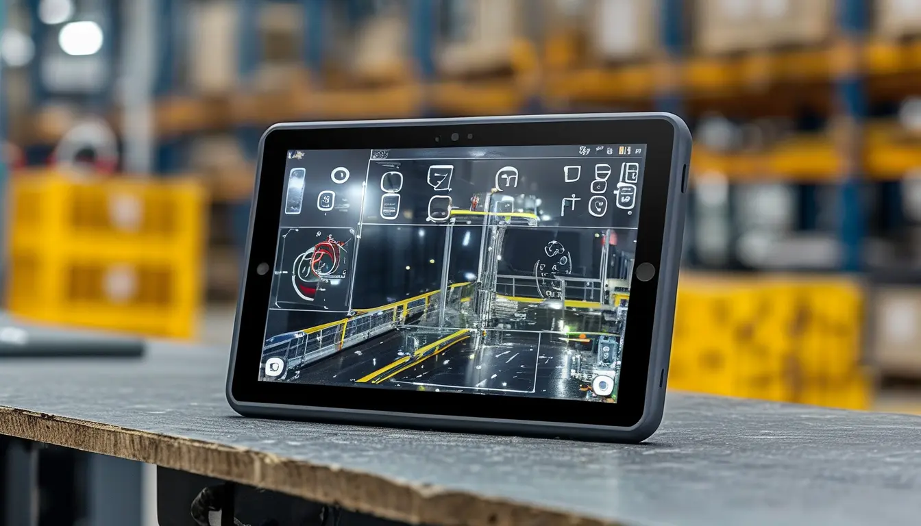 Tablet Industrial Android For Autonomous Driving Test